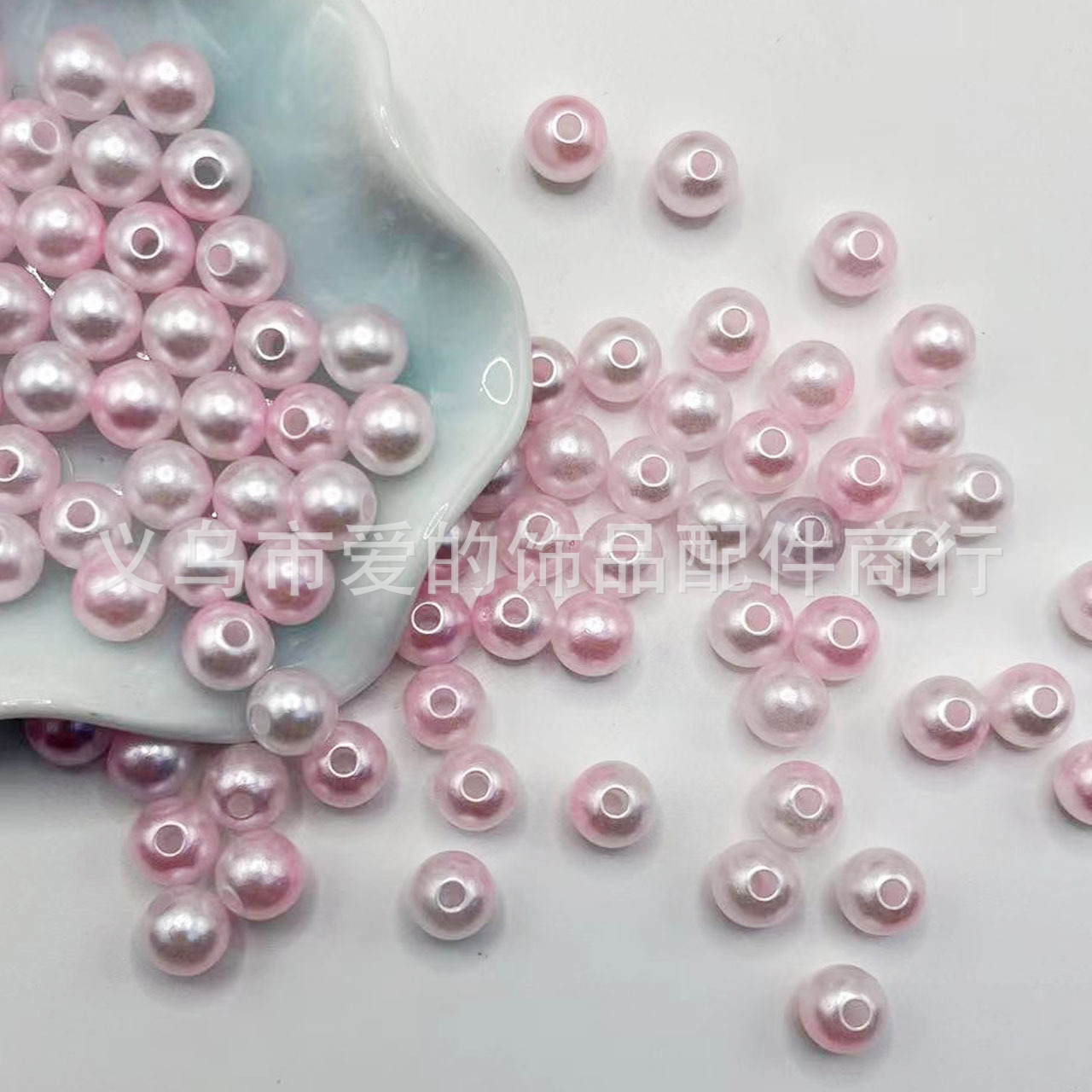 Rose et blanc