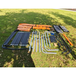 Zoshine 15ft hình chữ nhật trampolines với lưới bảo vệ chất lượng cao mùa xuân PVC mùa xuân bìa cho trẻ em & người lớn Unisex - Product Image 3