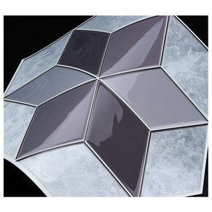 Easy DIY Wallpaper Home Decor 3d Wall <strong>Tile</strong> Sticker <strong>Waterproof</strong> Self <strong>Adhesive</strong> Peel and Stick Wall <strong>Tiles</strong> - Product Image 3