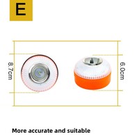 Accessoires de voiture V16-A, lumière d'avertissement à induction magnétique LED pour véhicules Suzuki, 9V, lumière de détresse clignotante brillante, kit de modernisation