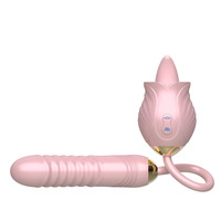 Vibrador de Lengua con Succión de 10 Velocidades, Carga USB Magnética, Totalmente Automático, Resistente al Agua IPx6, para Punto G y Clítoris