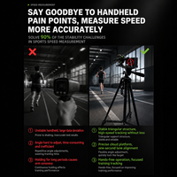 2026 Braket Khusus Tachometer Tarik-Tali, Tripod Paduan Aluminium, Dapat Disesuaikan Multi-Sudut, Stabil & Anti-Goyang