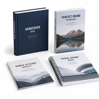 Service d'impression de livres sur mesure : impression de livres reliés, brochés, à spirale et à piqûre à cheval
