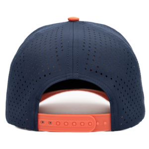 TCAP China <b>Waterproof</b> 6 Panel PVC Patch Golf Rope <b>Hats</b> Performance Cap - Product Image 5
