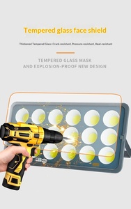 <span class=keywords><strong>Projecteur</strong></span> LED de stade GRATUIT, éclairage extérieur IP66 étanche, haute puissance 800W, carré, pour <span class=keywords><strong>chantier</strong></span> de construction, terrain de basketball - Product Image 5
