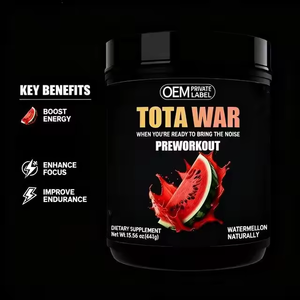 Polvo Pre-Entrenamiento para Adultos con Sabor a Fresa y Mango, Beta Alanina + Citrulina Malato, Creatina Monohidrato, Apto para Dieta Cetogénica - Product Image 2