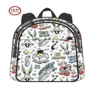 LOONEY FRIENDS 10.5 \ "zaino per bambini S22LT52593B-RS pelle dal Design elegante - Product Image 1