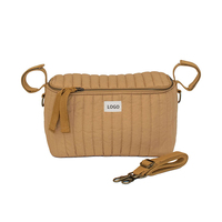 Organisateur de poussette 3 en 1 pour bébé, moderne, flexible, durable, dessin animé, sac à langer pour maman, organisateur de poussette, sac de poussette pour bébé