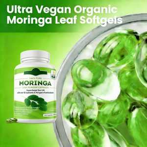 Capsules de Moringa Oleifera de haute qualité 60/90/120 pièces Complément nutritionnel biologique pour un usage quotidien - Product Image 1
