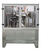 Automatique Premade Rotatif Azote Chasse Oeuf Rouleau Fermeture Éclair Sac Pesant Remplissage D'étanchéité alimentaire doypack machine d'emballage