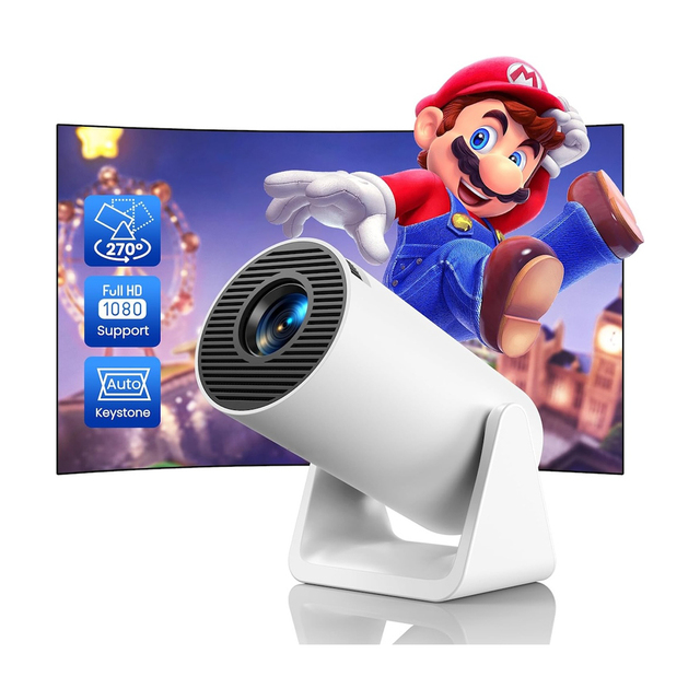 Newest Smart Android 12 Home Theater Projecteur Portable Auto hd Proyector Hy300 Mini 4k Video Projector