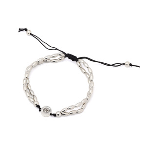 สร้อยข้อเท้าโลหะผสมสไตล์โบฮีเมียนลายออม ชุบเงินโบราณ เครื่องประดับชายหาดสำหรับทุกเพศ - Product Image 5