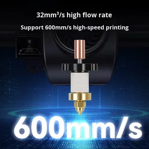 Керамическое сопло для 3D-принтеров Creality K1/K1 Max, высокопроизводительный комплект для быстрой печати, экструзионная головка, аксессуары для 3D-принтеров, Китай - Product Image 4