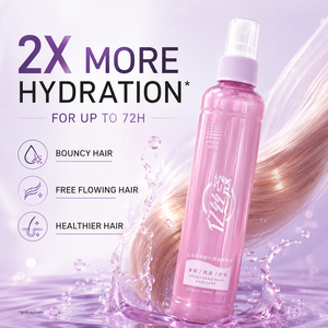 Spray para el cabello de marca privada, esencia anti-frizz, esencia suavizante con keratina, spray para brillo del cabello 450 ° Protección contra el calor F - Product Image 1
