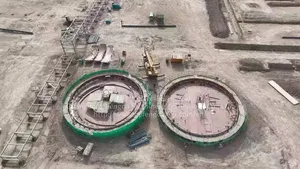 Fengda petrol deposu inşaat mühendisliği tedarikçisi benzin tankı iç yüzen çatı ile