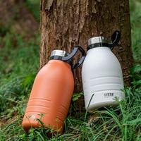 Nouvelle gourde de sport portable grande capacité BRAND TS-8819-2023 avec poignée et paille amovible pour activités extérieures