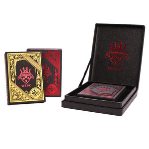 <span class=keywords><strong>Jeu</strong></span> <span class=keywords><strong>de</strong></span> cartes à jouer en PVC 100% personnalisé en usine, imperméable, standard casino - Product Image 5