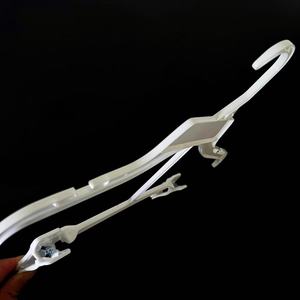 Nhựa Bền Móc Áo Đặt Với Clip Cho Siêu Thị Hiển Thị Của Phụ Nữ Và Trẻ Em Của Quần Áo 35Cm Trên + 25Cm Lowernger - Product Image 4
