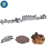 Chaînes de production de machines extrudeuses entièrement automatiques pour aliments flottants pour poissons et lignes de traitement de haute qualité pour aliments coulants pour crevettes
