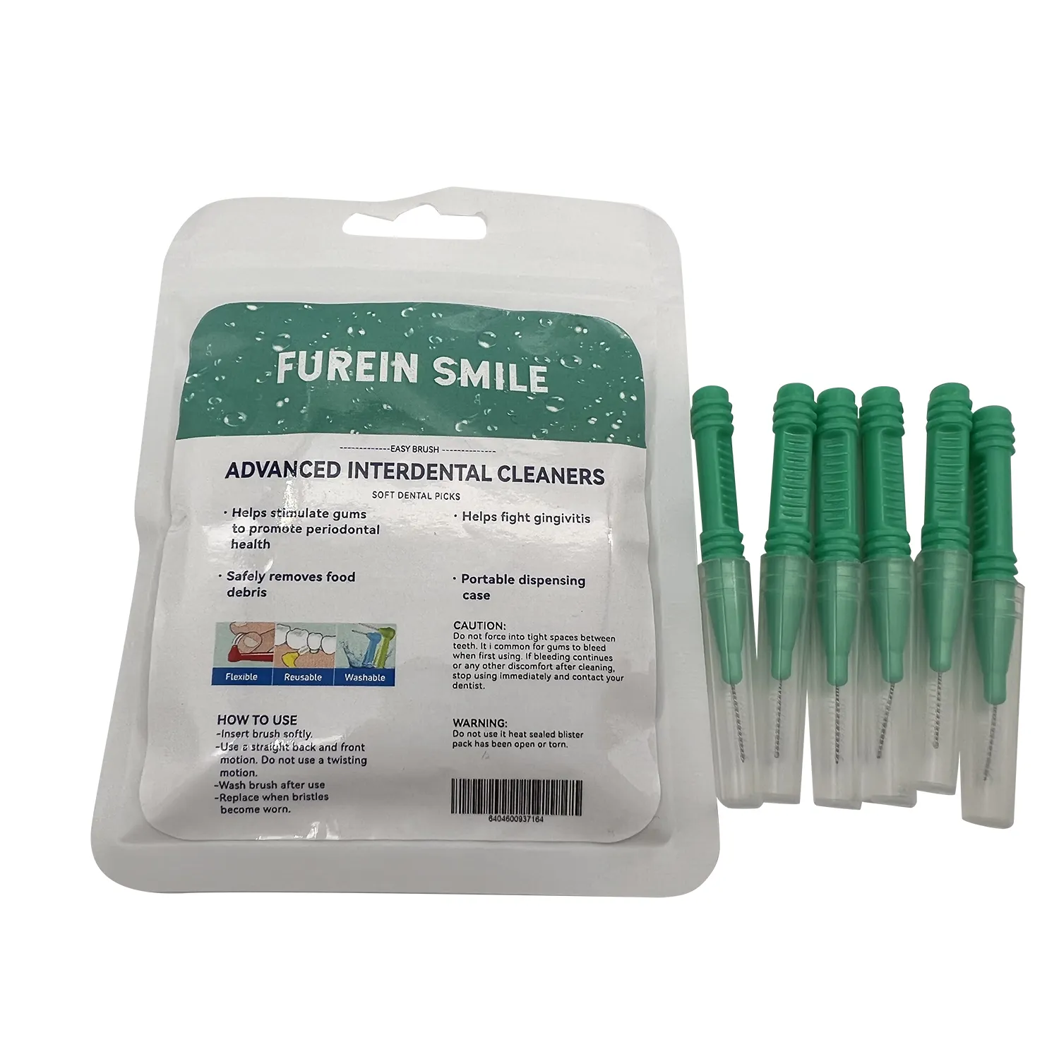0,8 MM 1,0 MM 1,2 MM weiche Inter dental Pick Inter dental Zahnbürste 30 Stück pro Packung 10 teile/paket