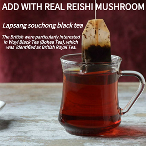 GANOHERB <strong>China</strong> OEM Organic Reishi Mushroom <strong>Black</strong> <strong>Tea</strong> Ganoderma Ludicum Herbal <strong>Lingzhi</strong> <strong>Black</strong> <strong>Tea</strong> Supplier