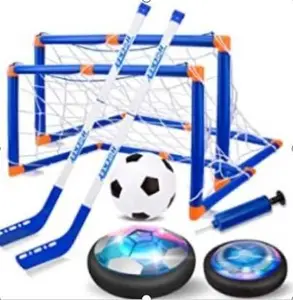 מקורה לילדים צעצועי הורה לילד אינטראקטיבי ספורט משחקים טעינה מהדורת השעיה חשמלי קרח הוקי כדורגל