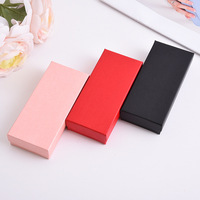Boîte d'emballage rectangulaire en papier recyclé noir, rouge, rose pour montres et bijoux, vente chaude de l'usine ZhenChen