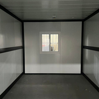 Panneau sandwich préfabriqué modulaire pliable portable, respirant, à montage rapide, spacieux, durable, résistant aux intempéries, polyvalent, pour l'extérieur