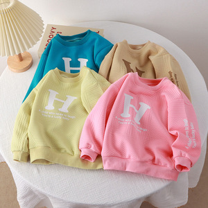 Yiwu Yiyuan indumento girocollo manica lunga ragazzi felpe con cappuccio felpe casual felpa allentata magliette della neonata per ragazzi di 8 anni - Product Image 2