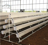 Équipement agricole hydroponique NFT Strawberry Growing Gully Channel Gouttière