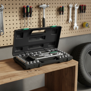 Jeu de clés à douilles Stahlwille <span class=keywords><strong>33</strong></span> pièces 3/8'' (métrique et impérial) : Kit professionnel polyvalent pour <span class=keywords><strong>la</strong></span> réparation automobile et générale - Product Image 3