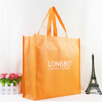 Sacs écologiques réutilisables en tissu non tissé avec logo personnalisé imprimé imperméable