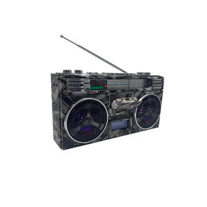 Custom Graffiti Retro Radio Cassette <b>Player</b> Recorder BT Multiband Speaker TF <b>USB</b> Playback Portable Audio Device - Product Image 6