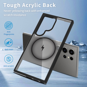 Étui de téléphone transparent en acrylique pour Galaxy S21 22 23 24 25, accessoires mobiles transparents antichoc pour <span class=keywords><strong>Samsung</strong></span> Galaxy S24 Ultra - Product Image 3