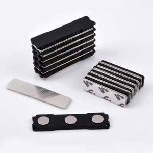 Badge magnétique rond en néodyme Winchoice, porte-badges adhésifs ronds, badges circulaires - Product Image 1