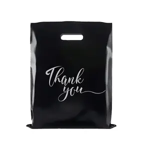 eco friendly hand plastic carrier bags with logo usa Bag Shopping Custom Logo Plastic