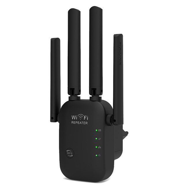 PIX-LINK Hot Sales 300Mbps 4 Antenna  Wireless 802.11n Router  Wifi Repeater Booster