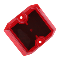 CadSolar CS-SR-810 115mm PC Solar Road Stud 12 LED 2V 400mA Panneau IP68 pour marquage routier haute visibilité