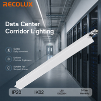 Sistema de Iluminación Modular LED Lineal sin Viascos de Zinc para Centros de Datos, para Proyectos de Salas de Datos y Pasillos de Servidores