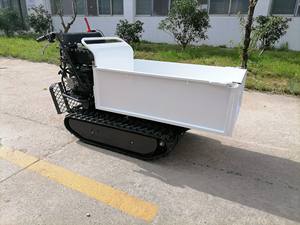 उद्यान खेत ट्रैक डम्पर 1Ton छोटे क्रॉलर डम्पर 500KG 1000KG मिनी डम्पर 4x4 - Product Image 6