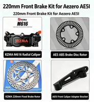 Kit de mise à niveau de frein à disque radial RZMA M616 compatible avec Ninebot M395C MZ DZ E80C Niu NXT AE5