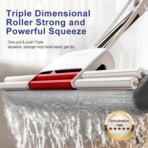 Koocca Hộ Gia Đình Nhà Sản Phẩm Làm Sạch PVA Sợi Nhỏ Phẳng Lau Đầu Với Kích Cỡ Khác Nhau Lau Đầu Siêu Thấm Miếng Bọt Biển Lau - Product Image 3