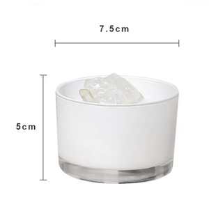 เทียนหอมคริสตัลธรรมชาติ, เทียนถ้วยไขถั่วเหลืองบำบัดพลังงาน, ของตกแต่งบ้าน ช่วยการนอนหลับ ของขวัญ ราคาโรงงาน - Product Image 3