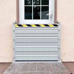 Barriera Anti-Allagamento in Alluminio Smontabile a Installazione Rapida, Spessore 50mm, Riflettente, per Casa, Negozio, Seminterrato, Ingresso, Protezione da Pioggia e Allagamenti - Product Image 4