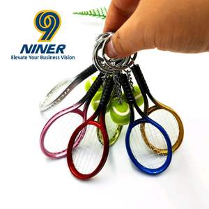 <span class=keywords><strong>Mini</strong></span> racchetta da <span class=keywords><strong>Tennis</strong></span> di simulazione Set portachiavi novità ciondolo per gli appassionati di <span class=keywords><strong>Tennis</strong></span> evento sportivo regalo - Product Image 5