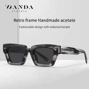 Gafas de Sol Danda Eyewear Cuadradas de Acetato S32111 UV400 Polarizadas Unisex Protección Solar Estilo Conducción - Product Image 3