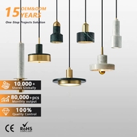 Lustre suspendu LED de forme sphérique nordique, luminaires pour couloir, chambre à coucher, décoration intérieure, blanc, vert foncé, marbre