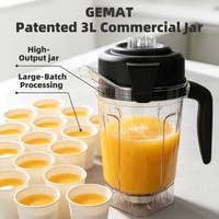 3 In 1 Multifunctionele Keukenblender Met Grote Capaciteit 3l 2000 W Hoogwaardige Mixer Voor Drankmachines Van Commerciële Kwaliteit