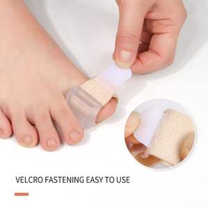 Séparateur d'orteils en gel de silicone souple, confortable et réglable, orthèse correctrice pour <span class=keywords><strong>hallux</strong></span> <span class=keywords><strong>valgus</strong></span> et orteils superposés, pour hommes et femmes - Product Image 5