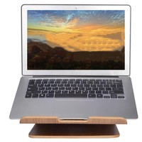 Support d'ordinateur portable en bois support de radiateur pour ordinateur portable support d'ordinateur de refroidissement en bois adapté à la plupart